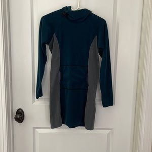Melanzana Microgrid Fleece Dress